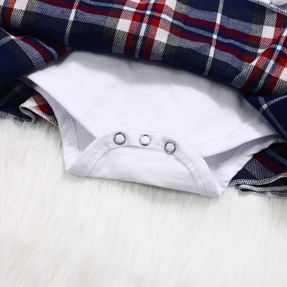 Baby Girl Plaid Dress - Picture 5 of 5